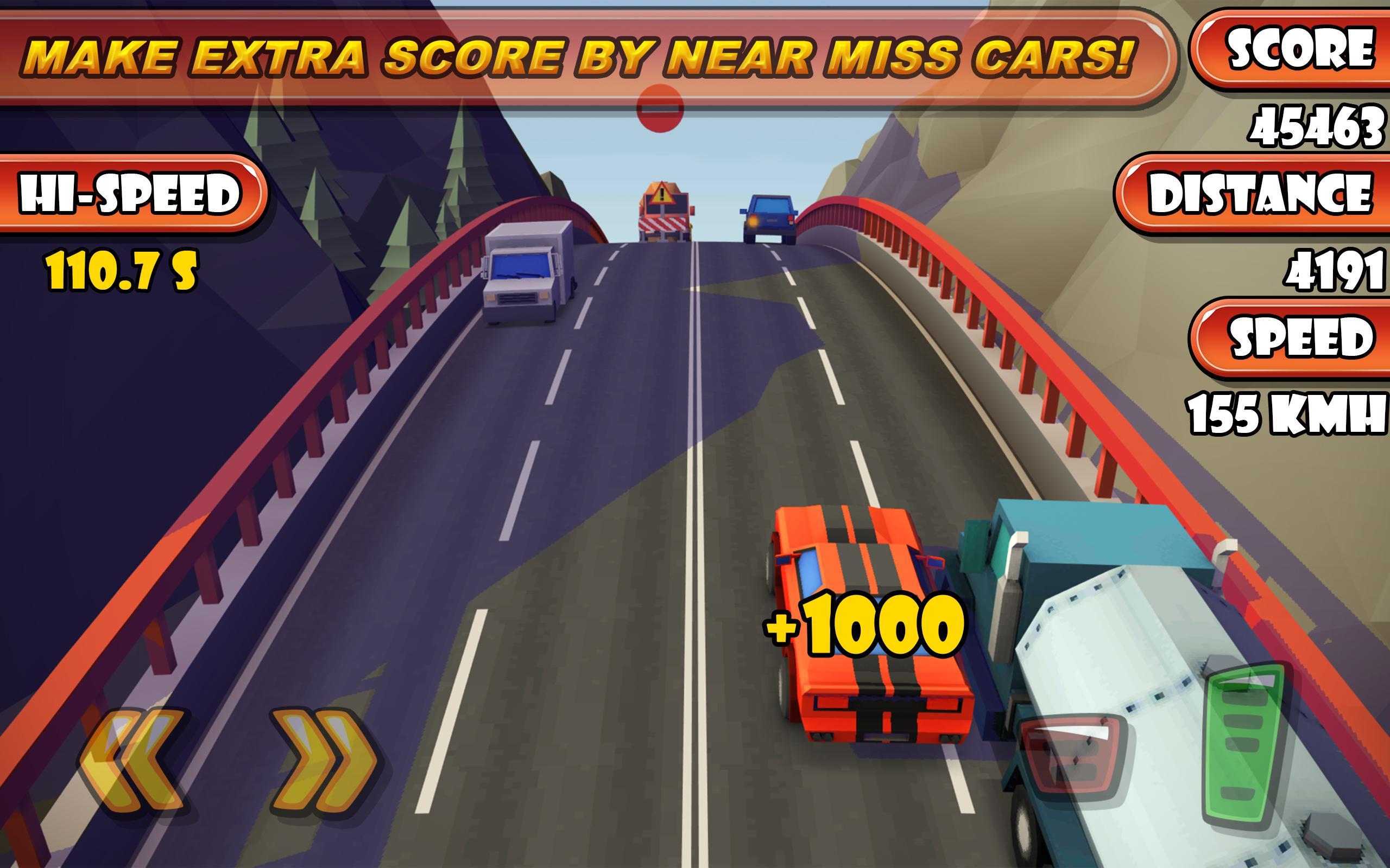 Highway Traffic Racer Planet 게임 스크린샷
