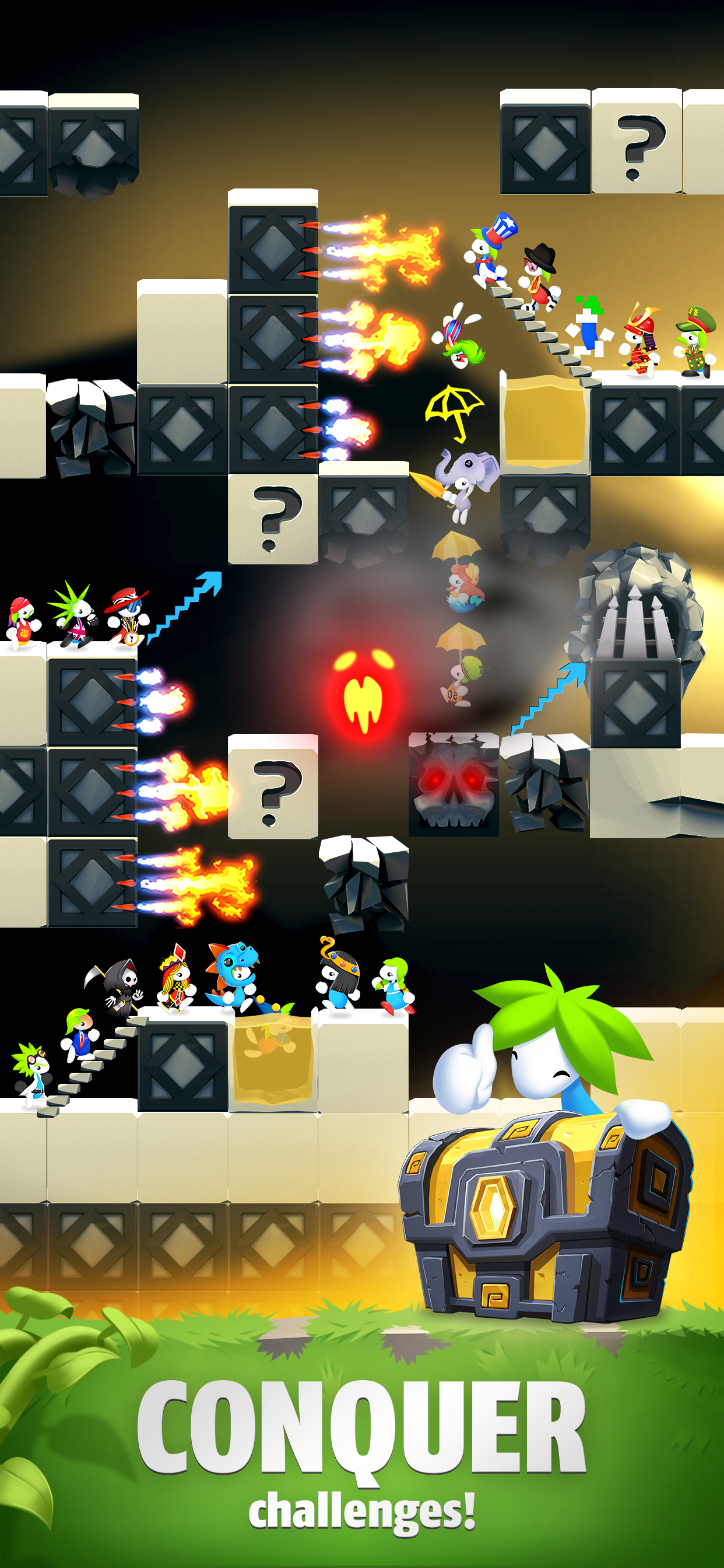 Lemmings: Puzzle Survival Game Screenshot