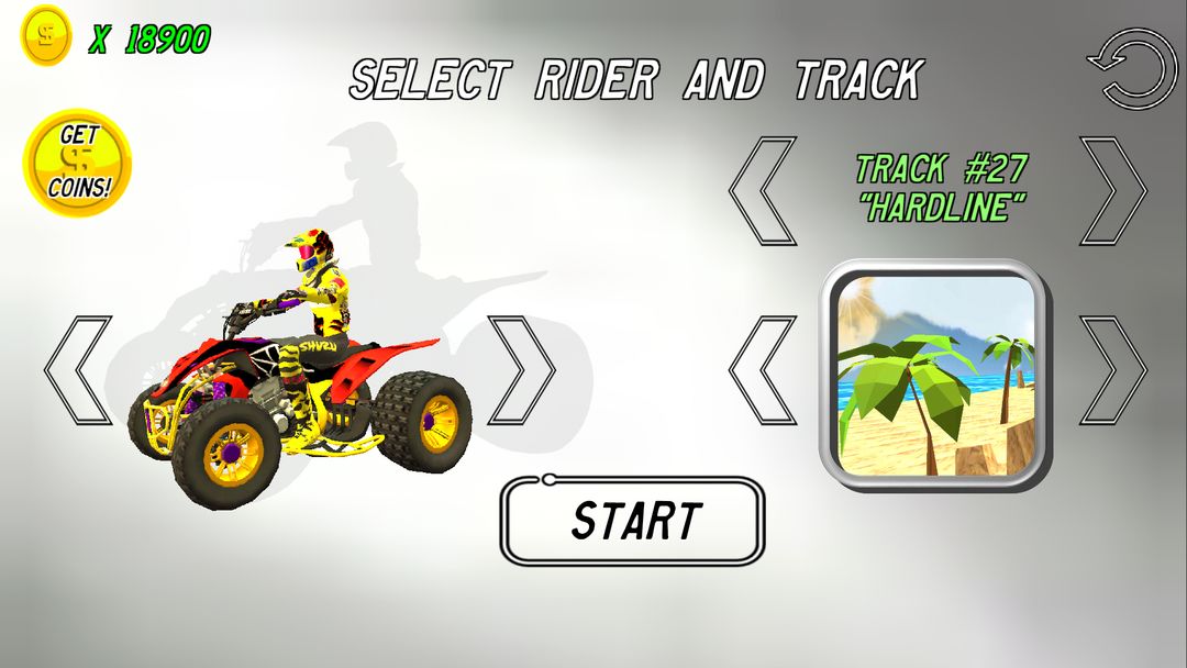 Pro ATV Bike Racing ภาพหน้าจอเกม