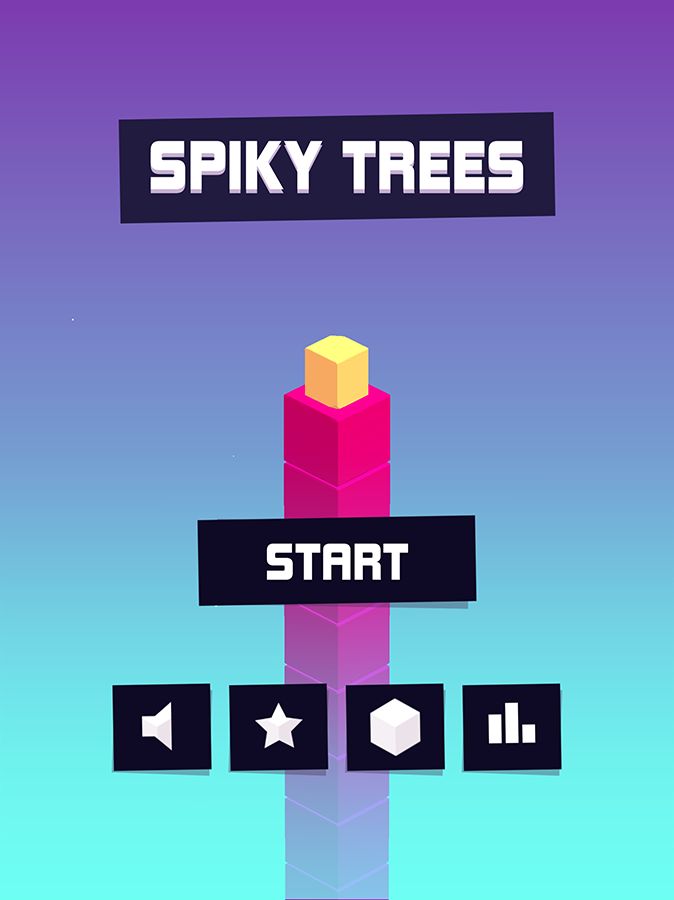 Spiky Trees ภาพหน้าจอเกม