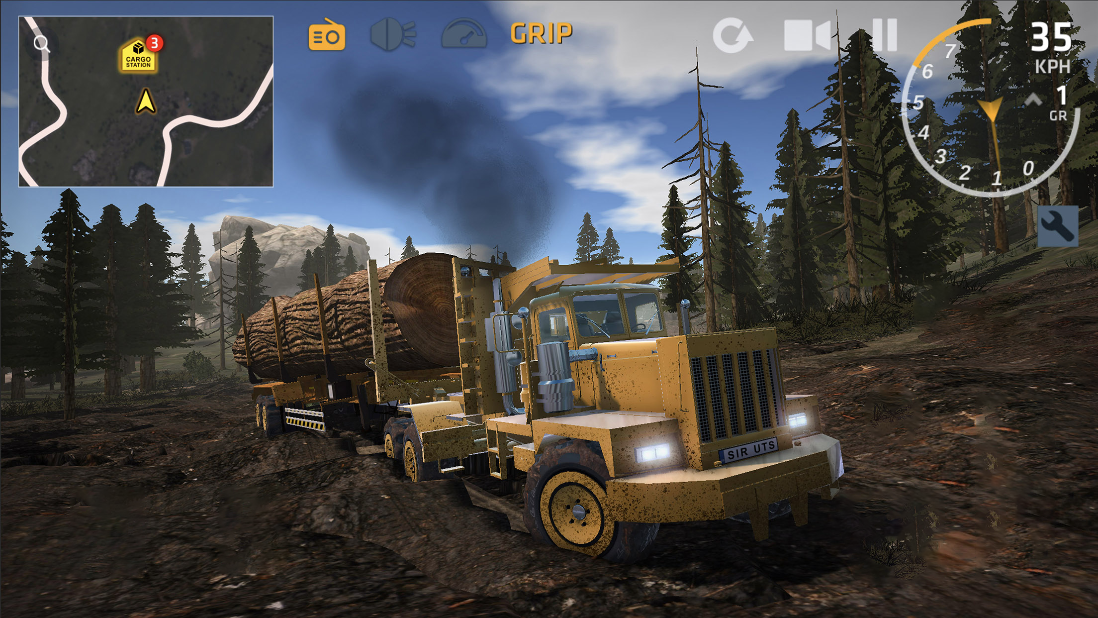 Screenshot dari video Ultimate Truck Simulator