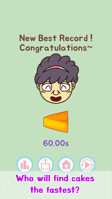 Mom and Cake Game Screenshot