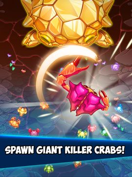 Crab War: Idle Swarm Evolution Game Screenshot