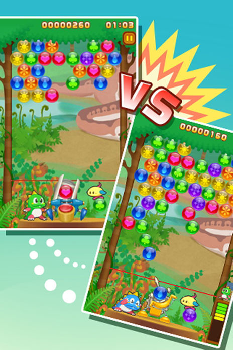 Screenshot of Puzzle Bobble