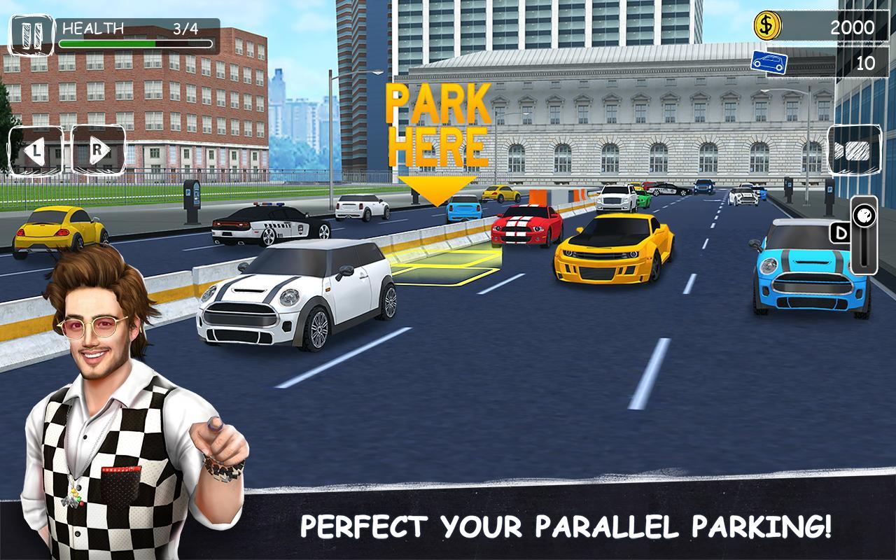Parking Professor: Car Driving School Simulator 3D Game Screenshot
