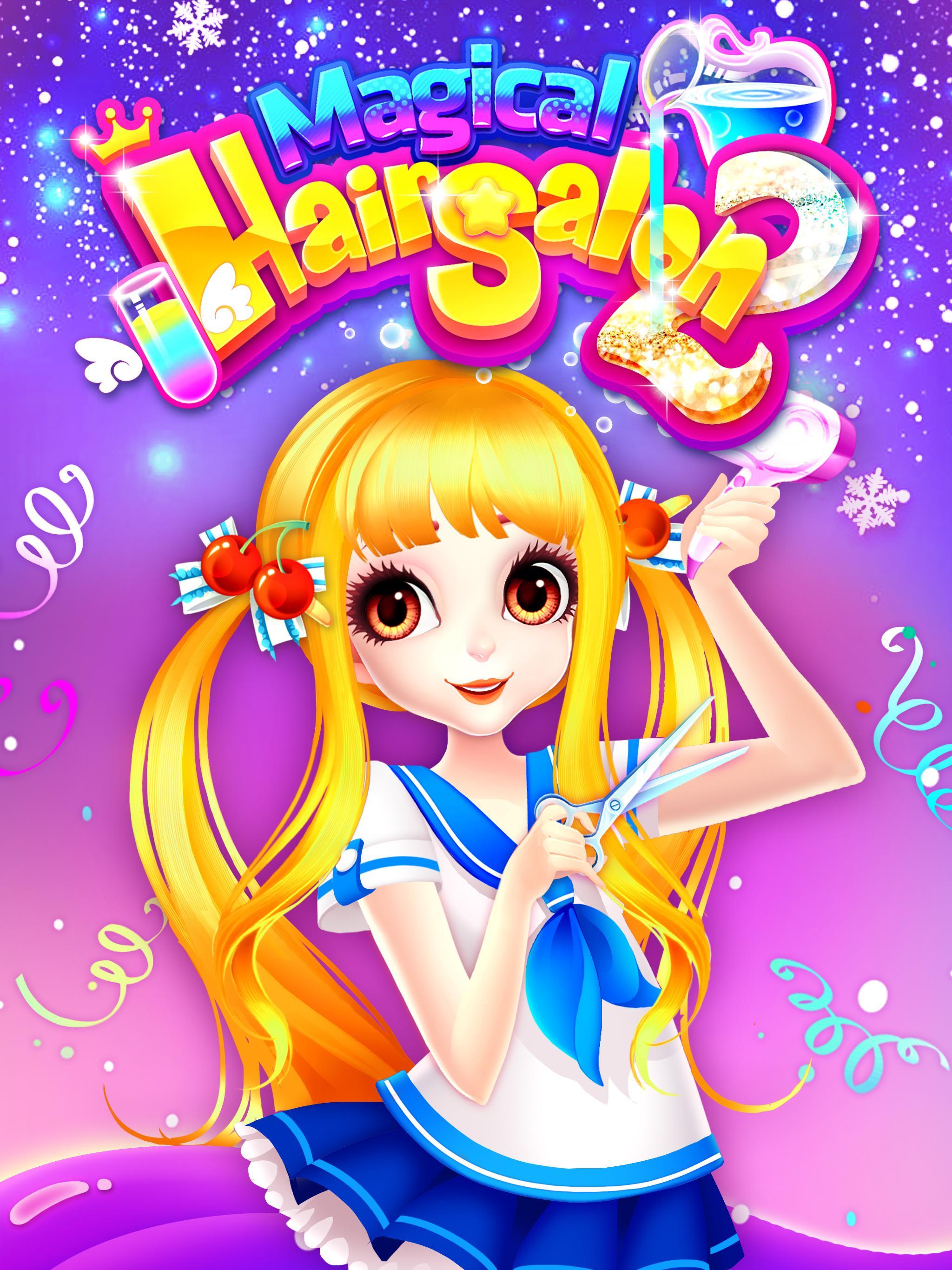 Fashion Hair Salon Games Game Screenshot