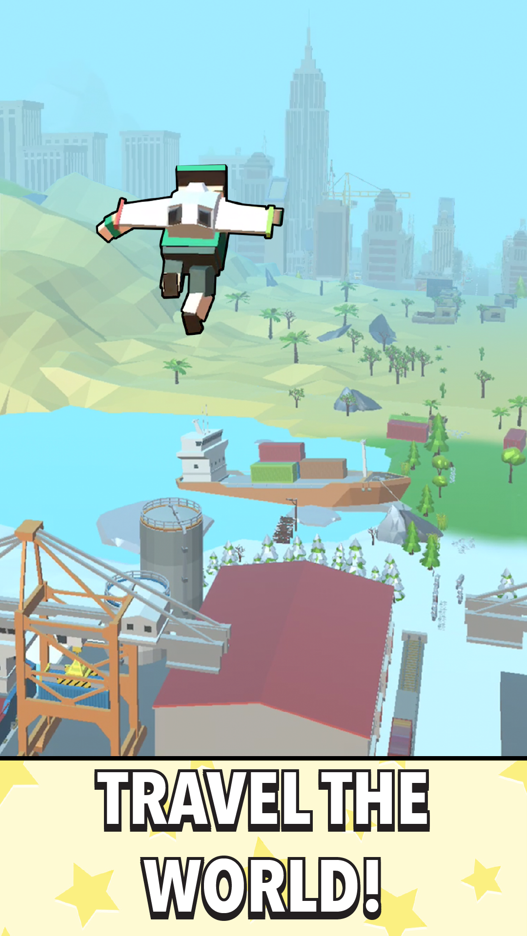 Captura de Tela do Jogo Jetpack Jump