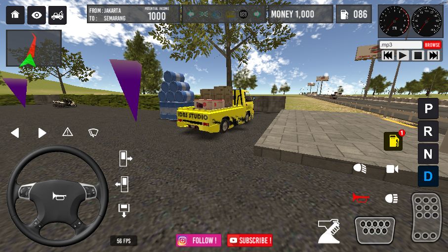 IDBS Pickup Simulator screenshot game