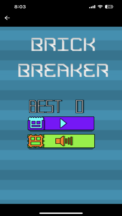 Brick Breaker - Break 'em all 게임 스크린샷