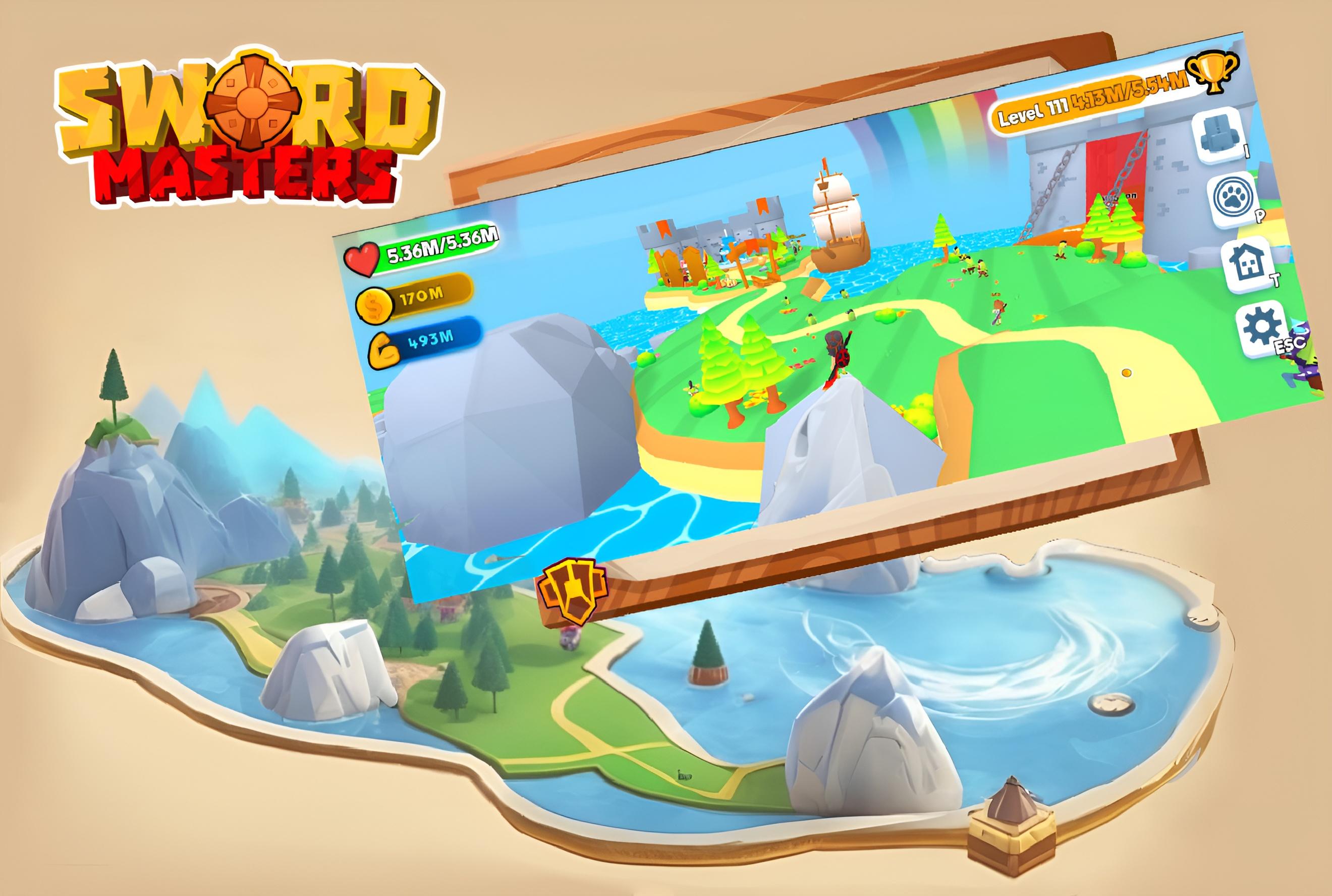 Sword Masters ภาพหน้าจอเกม