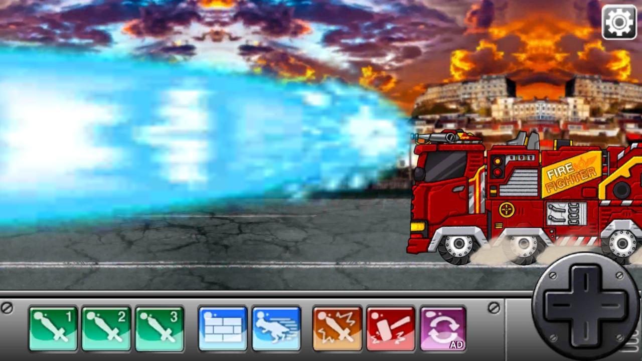 Triceratops- Combine DinoRobot Game Screenshot