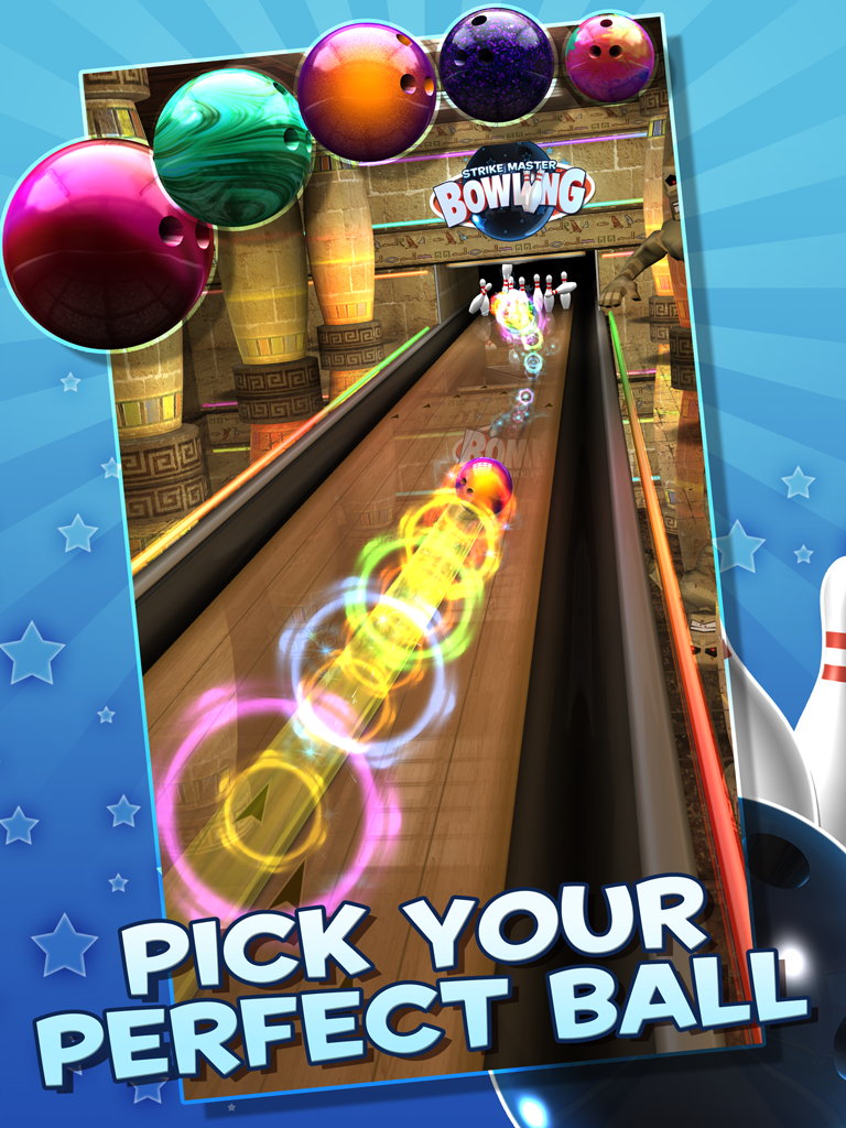 Strike Master Bowling Game Screenshot