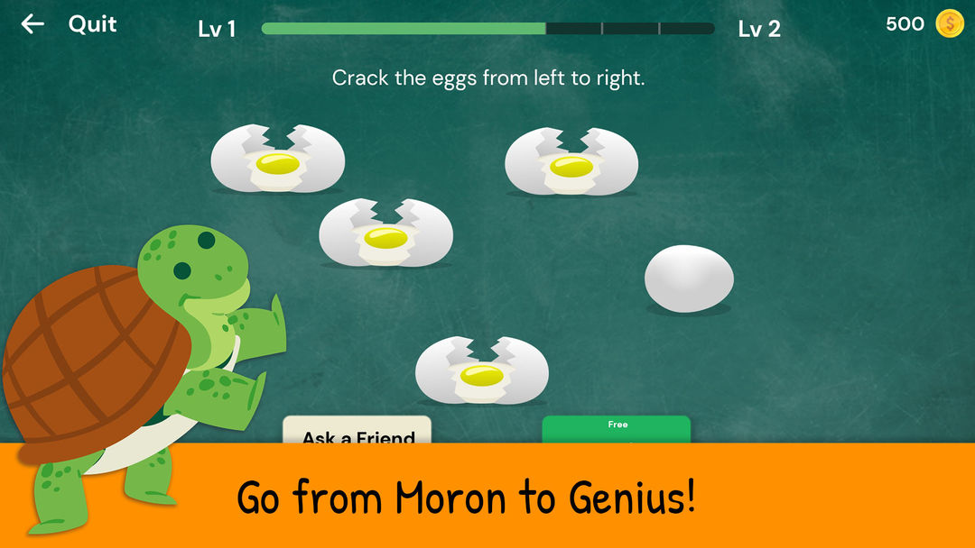 The Moron Test: IQ Brain Games ภาพหน้าจอเกม