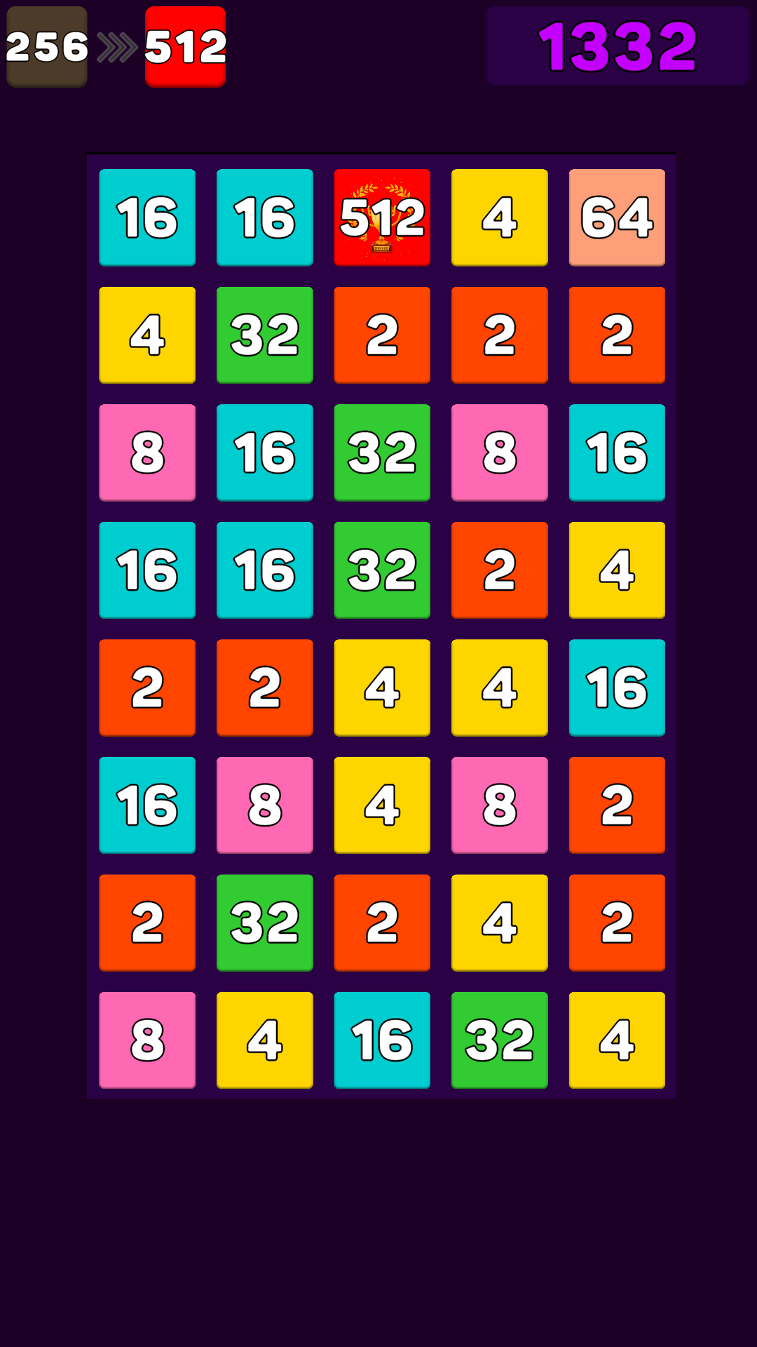 Cuplikan Layar Game Merge Number Game-Brain Puzzle