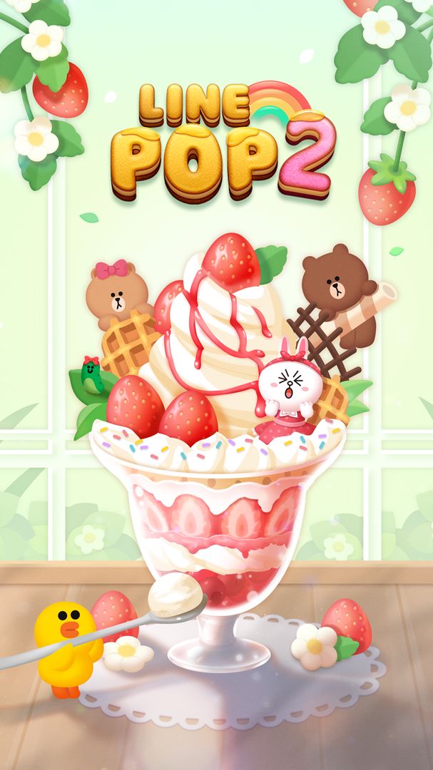 LINE POP2 screenshot game