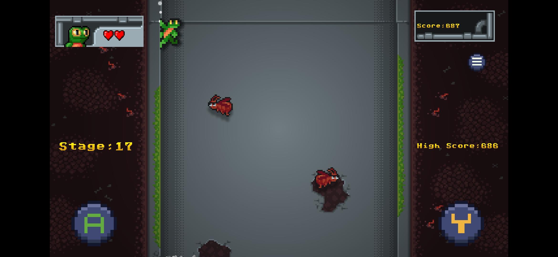 Geko: Entering The Pipe Game Screenshot