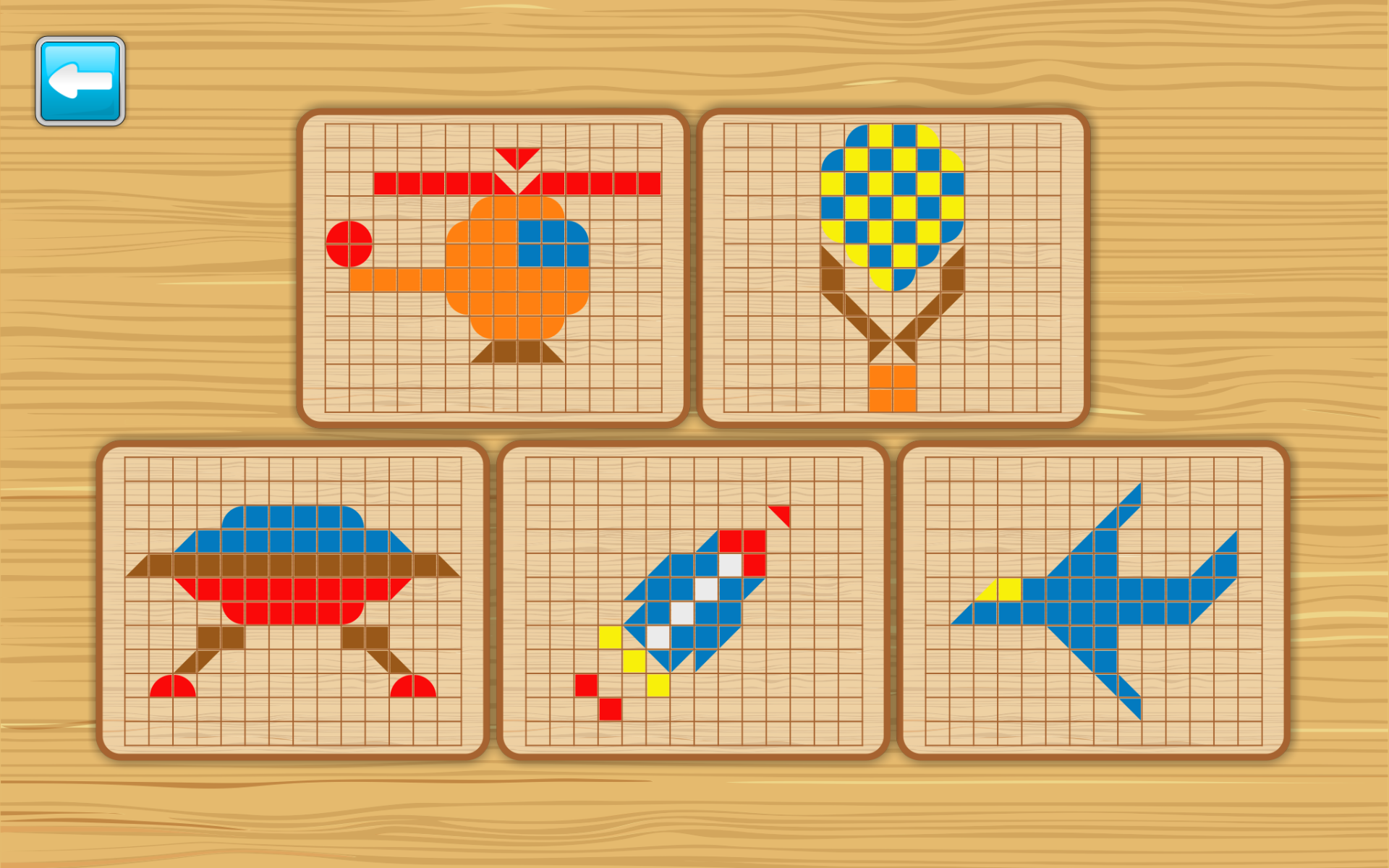 Kids Draw with Shapes Game Screenshot