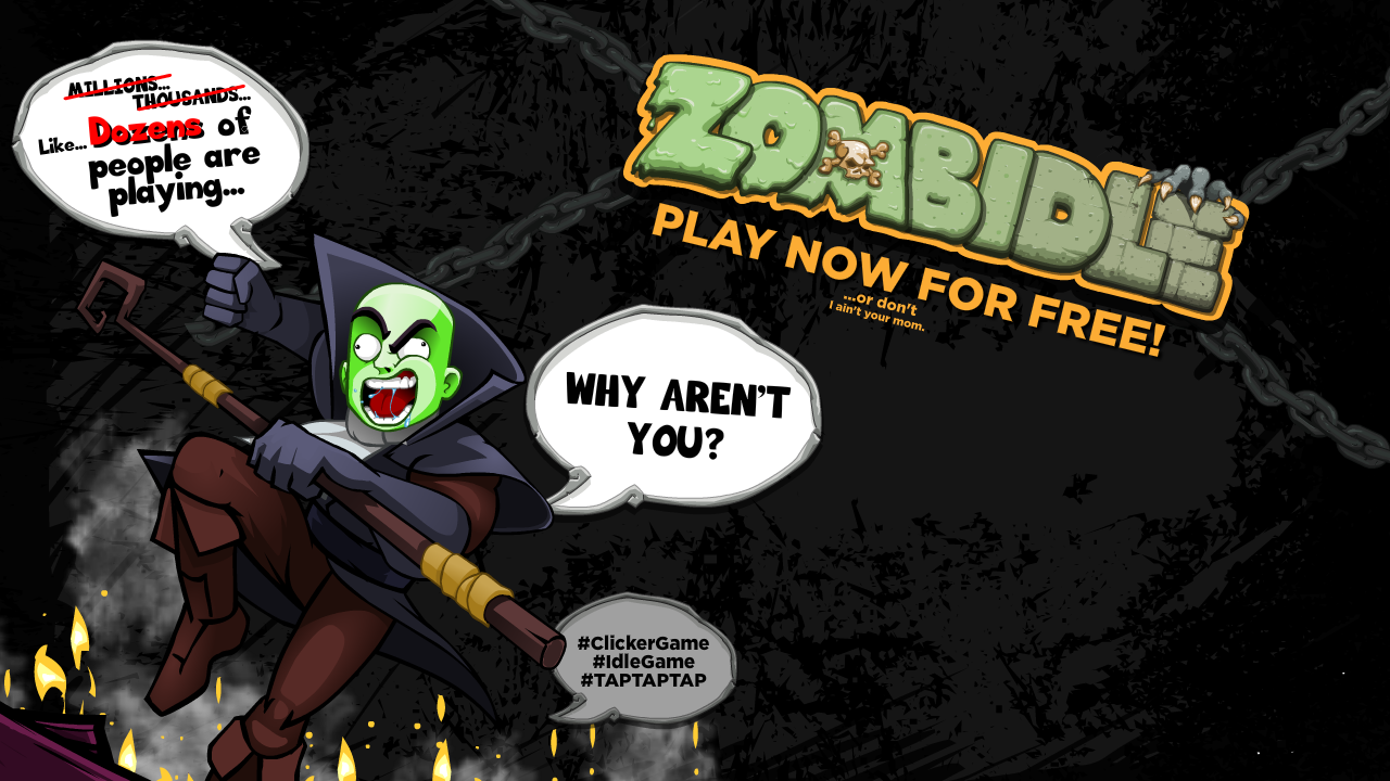 Zombidle screenshot game
