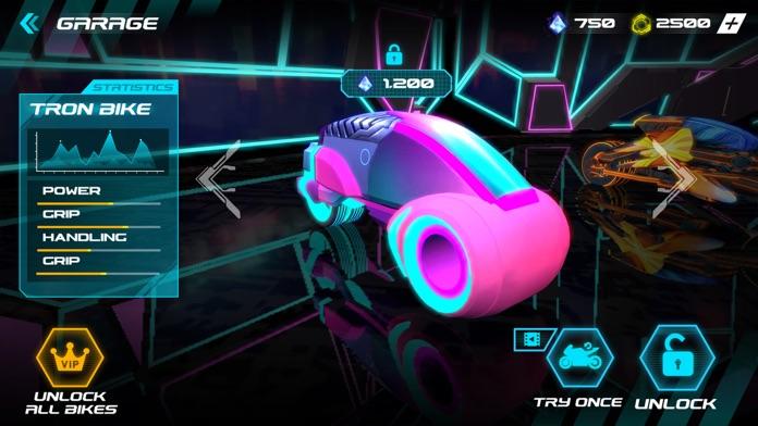 Neon Rider - Bike Racing Game Game Screenshot