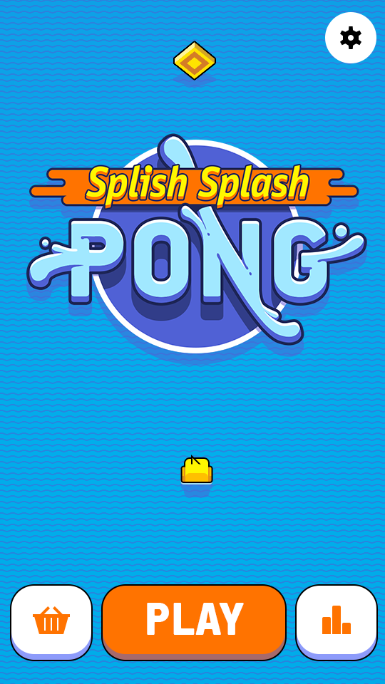 Splish Splash Pong Game Screenshot