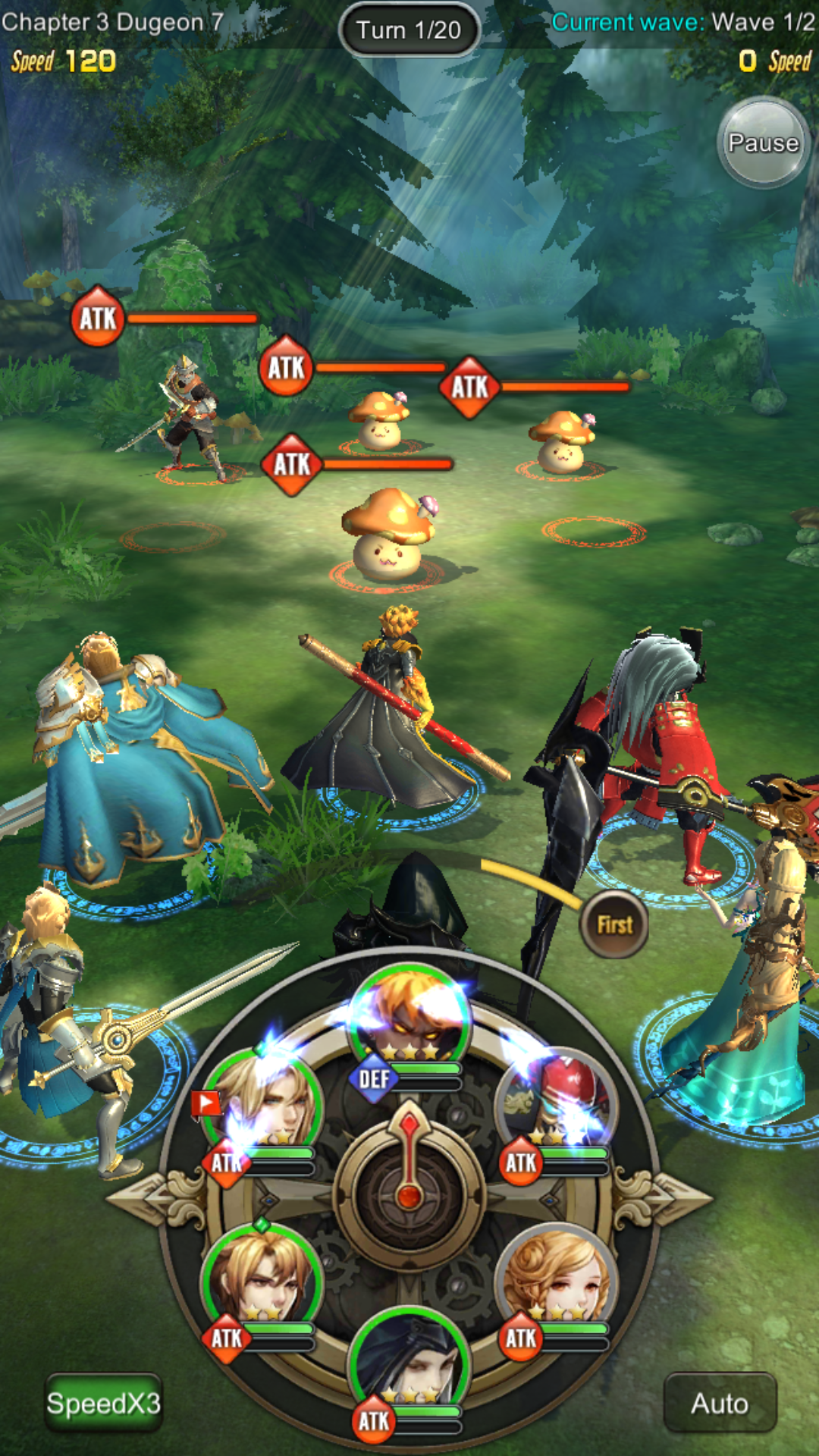 Dimension Summoner: Final Fighting Fantasy PVP RPG Game Screenshot