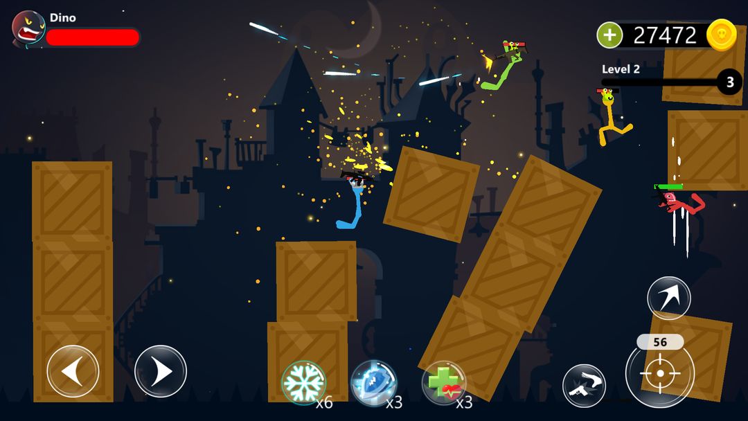 Stickman Fighter Infinity ภาพหน้าจอเกม