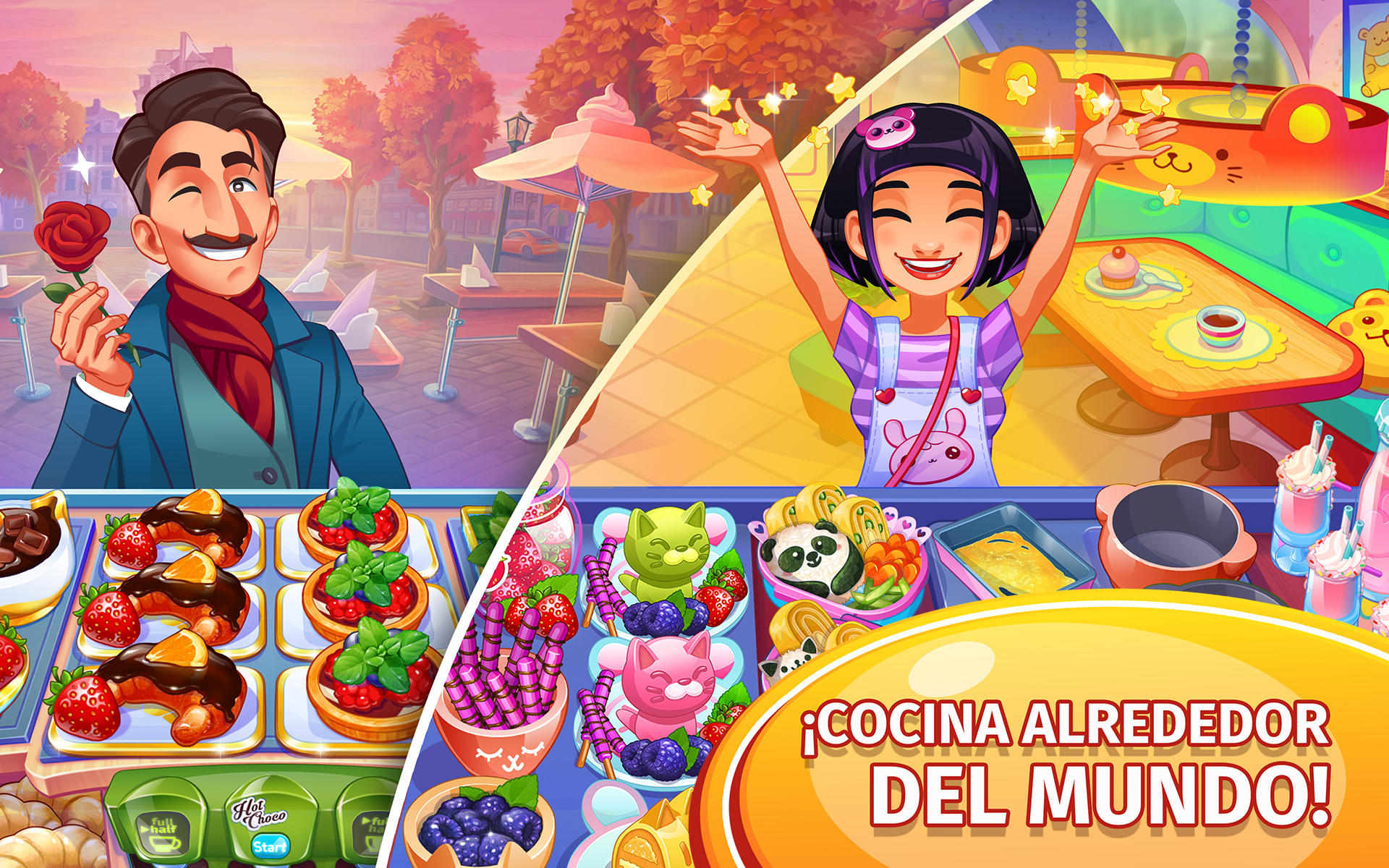 Captura de Pantalla del Juego Cooking Craze: juego de chef