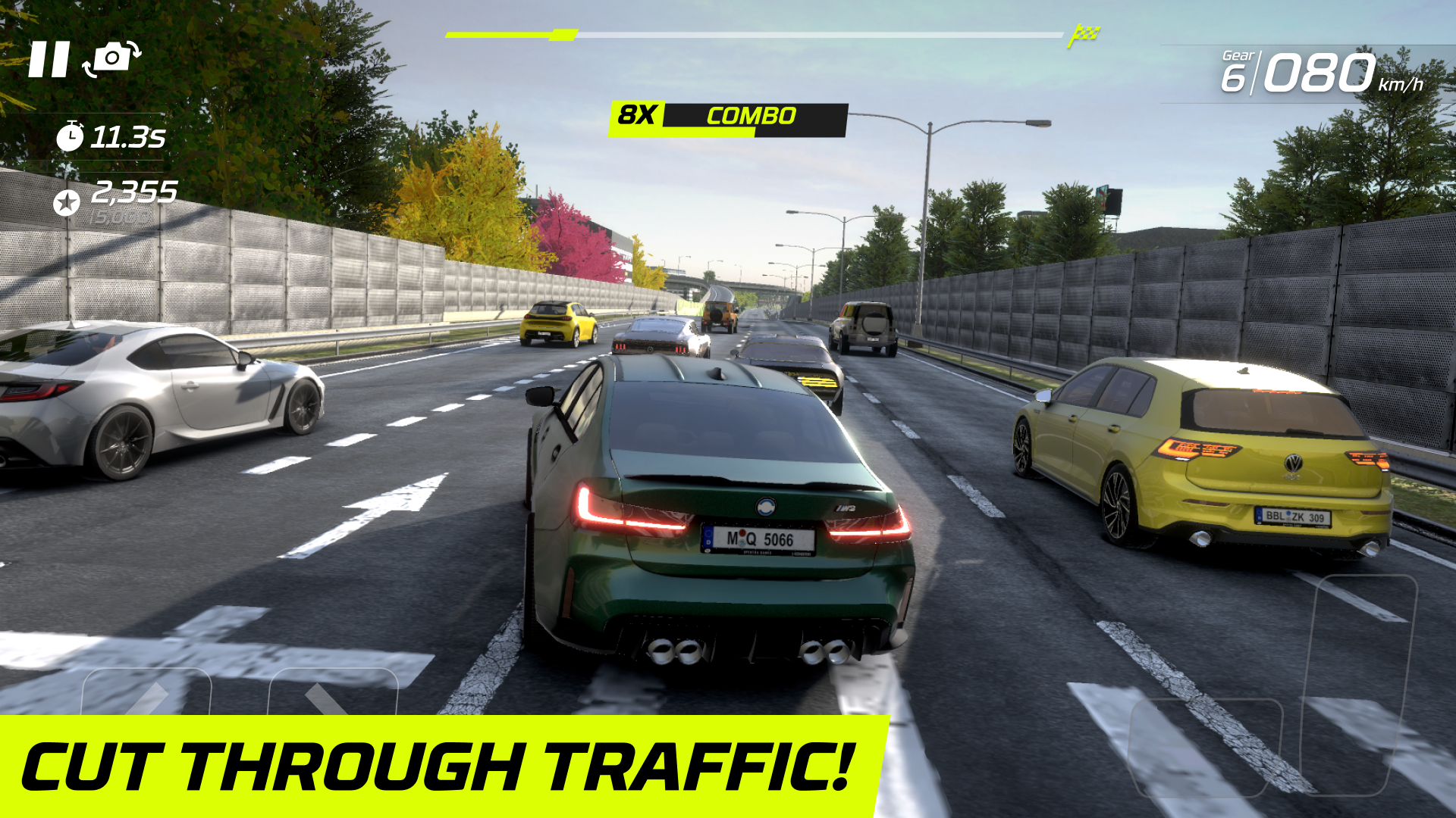 Highway Racer Pro Game Screenshot