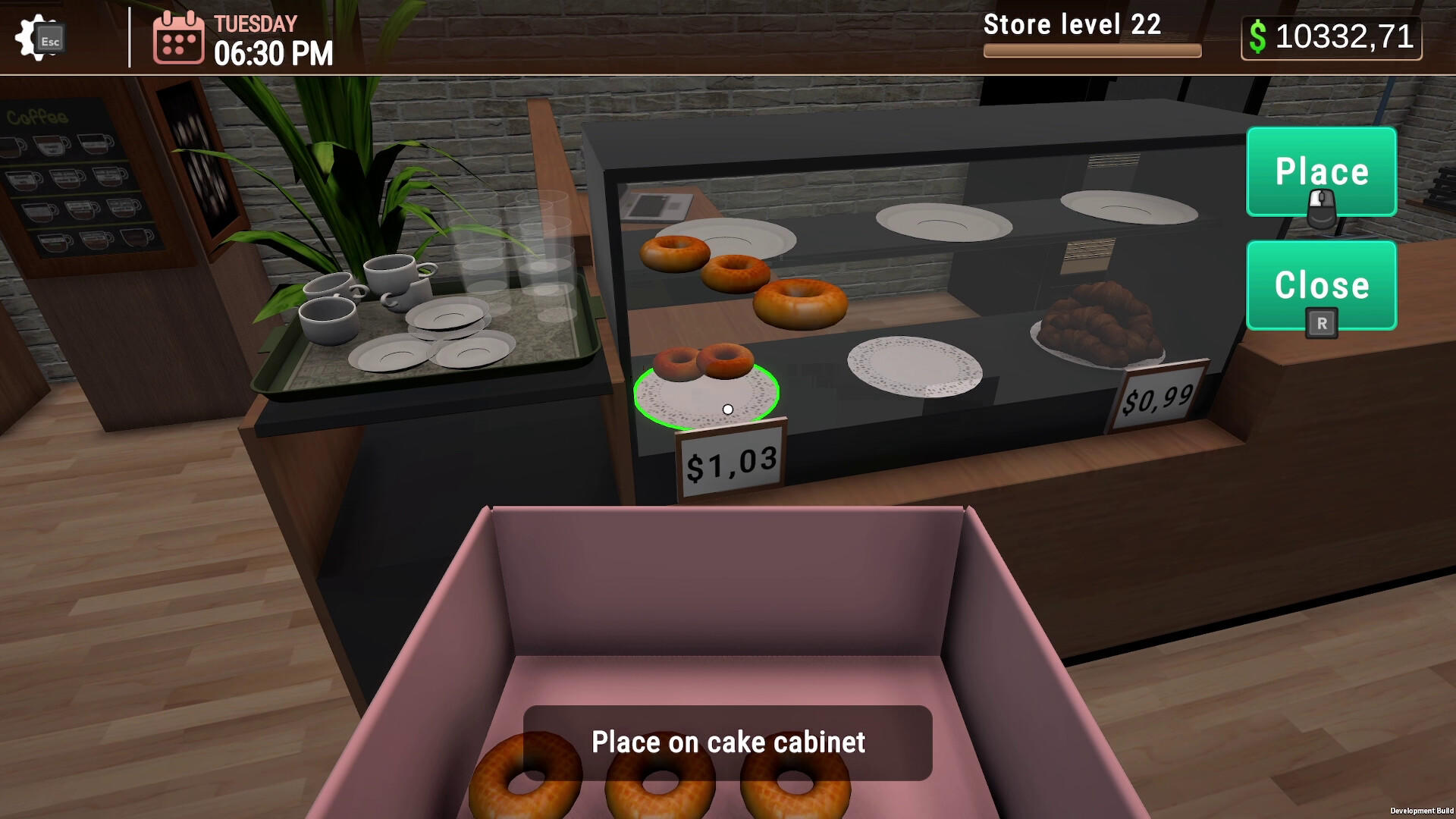 Coffee Bar Simulator Game Screenshot