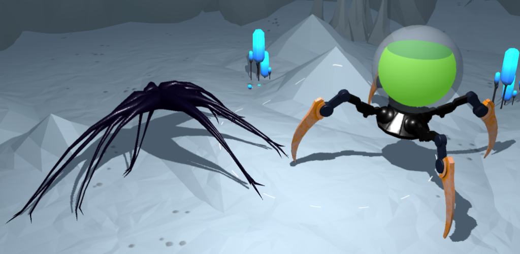 Screenshot of the video of Spider Mech IDLE Alien Shooter