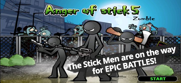 Screenshot 1 of Anger of stick 5 : zombie 1.1.85