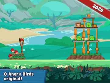 Captura de Tela do Jogo Angry Birds Friends