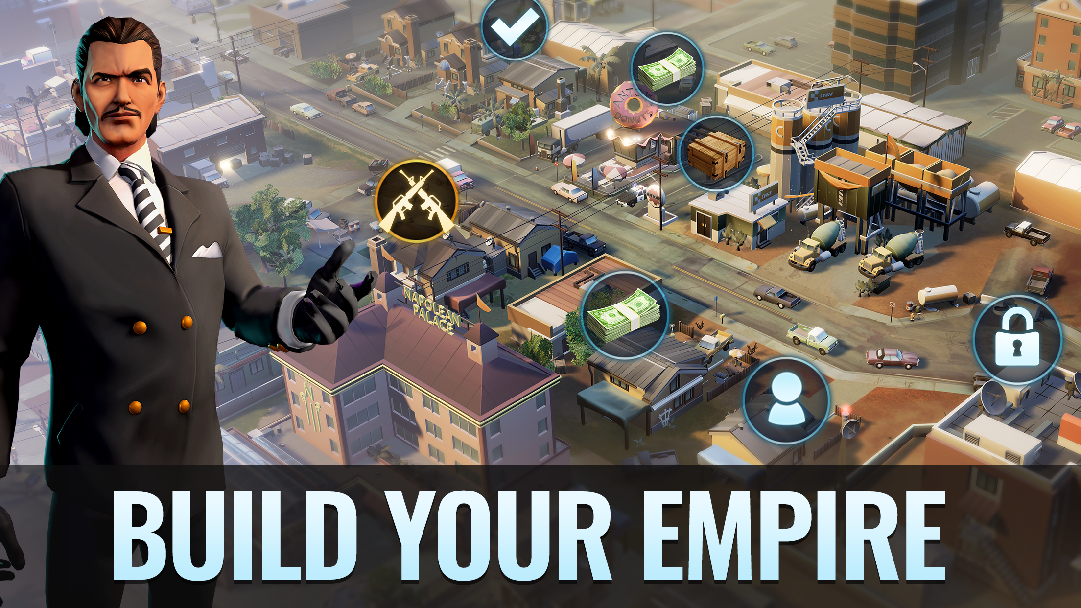 Kingpin Underworld - RPG Games Game Screenshot