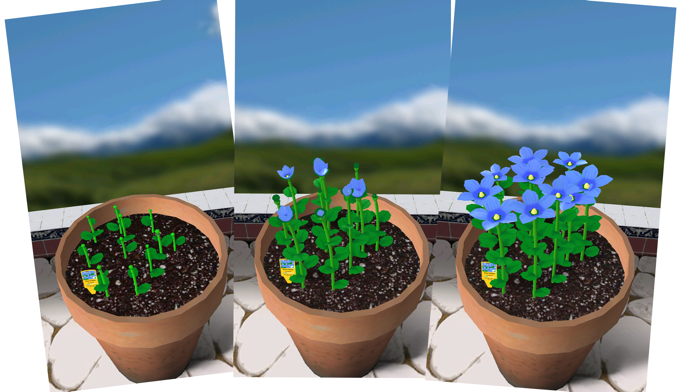 Cuplikan Layar Game Flower Garden: Jardín de flores virtual