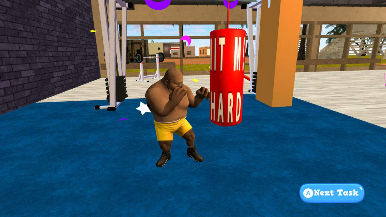 Screenshot of Hyper Gym Life 3D - Tough Guys