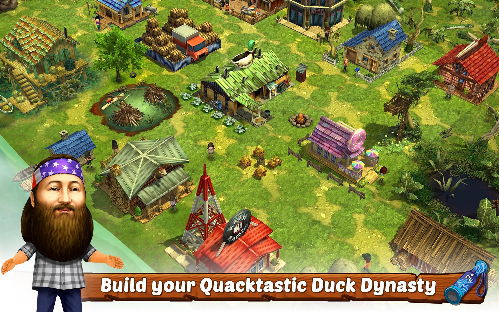 Duck Dynasty ® Family Empire ゲームのスクリーンショット