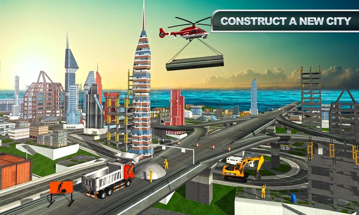 Screenshot 1 of New York City Construction: Tower Building Sim PRO 1.1