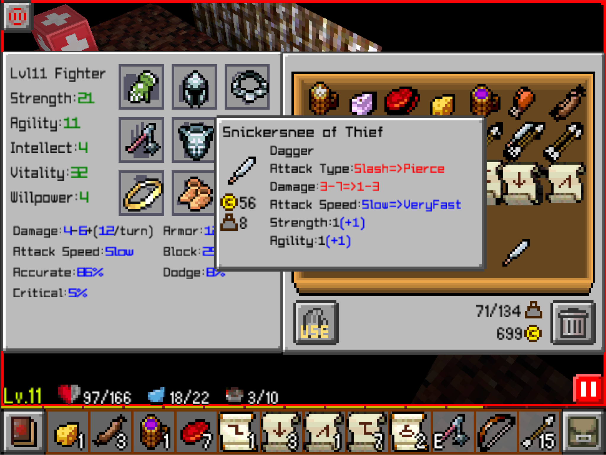 Rogue Saga ภาพหน้าจอเกม