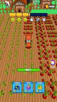 Farm Rush: Idle Harvester! Game Screenshot