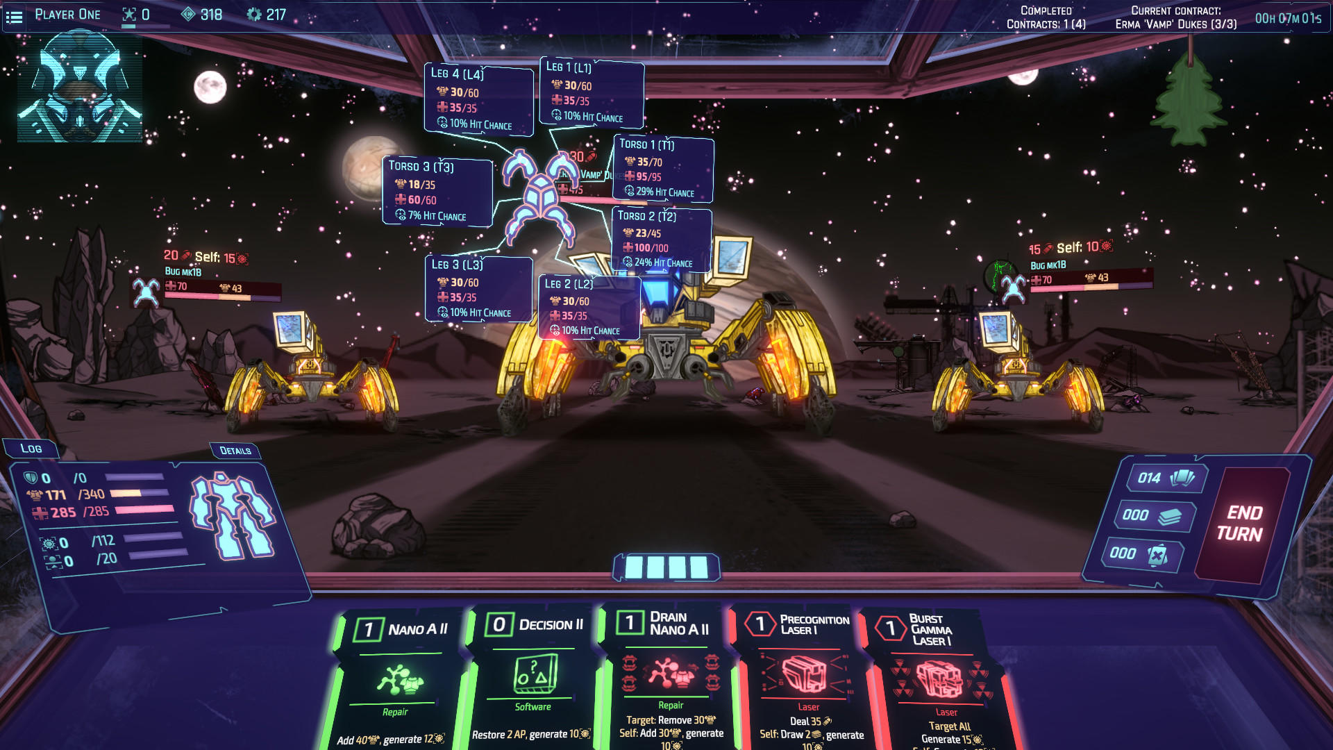 Jupiter Moons: Mecha🦾 screenshot game