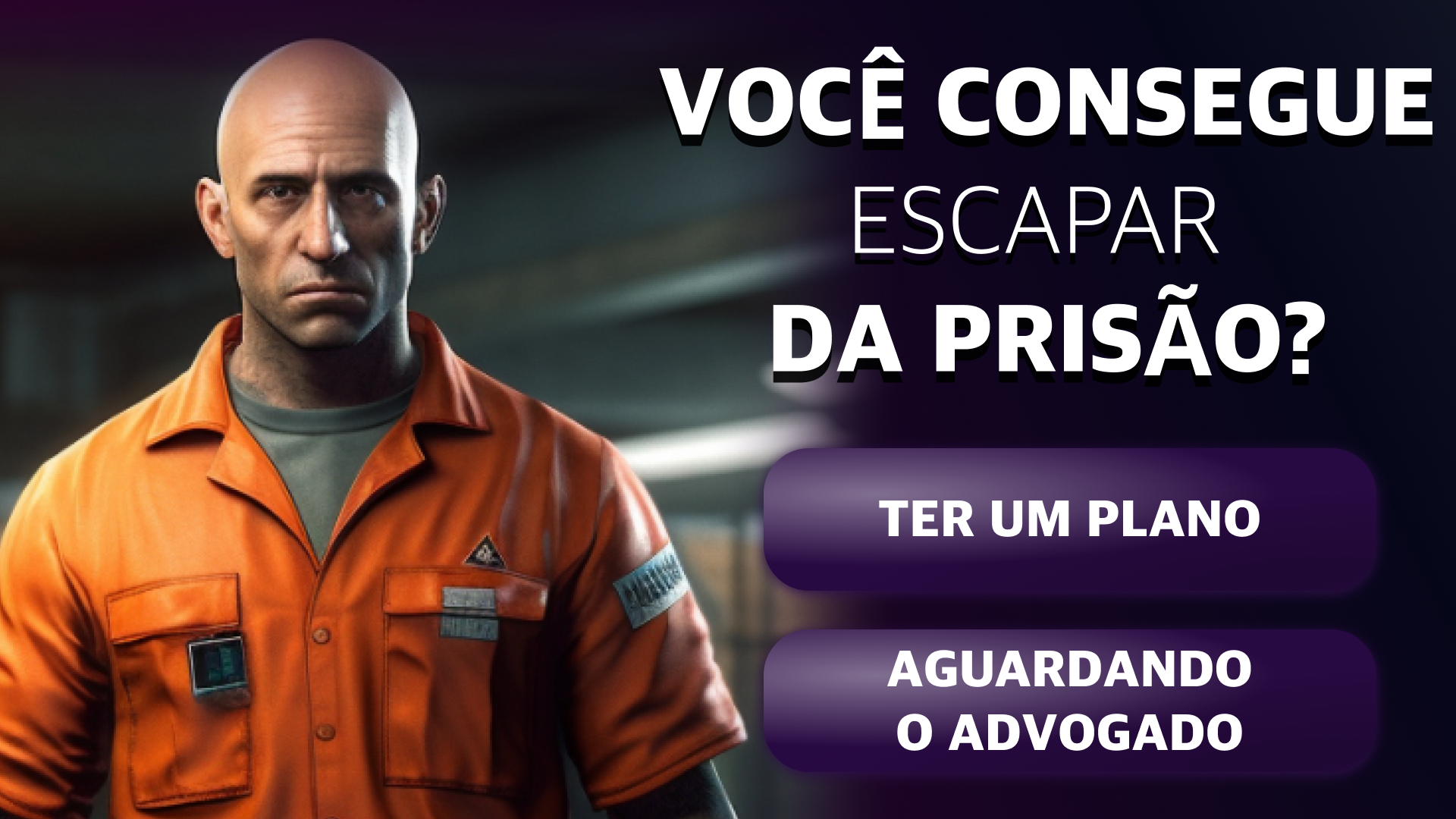 Captura de Tela do Jogo Suspeito: Fuga da Prisão