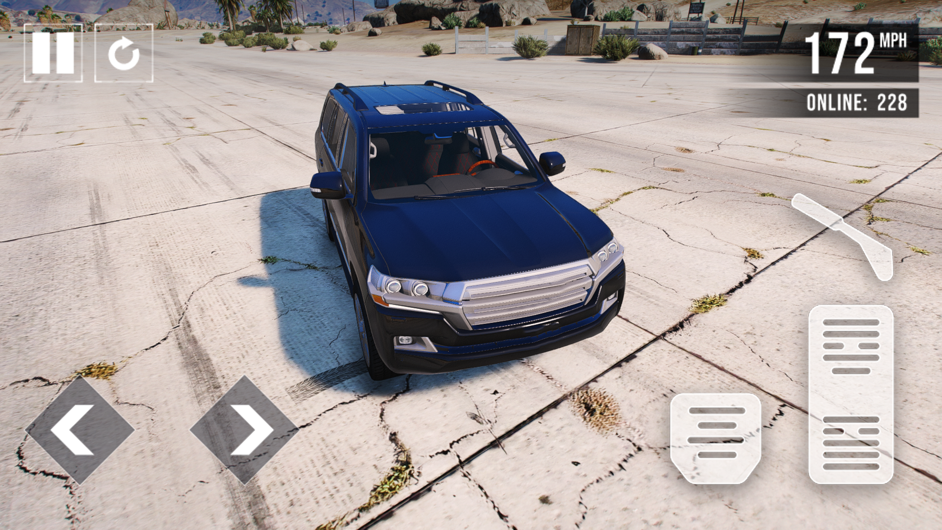 Screenshot of Offroad Cruiser Drive Car Game