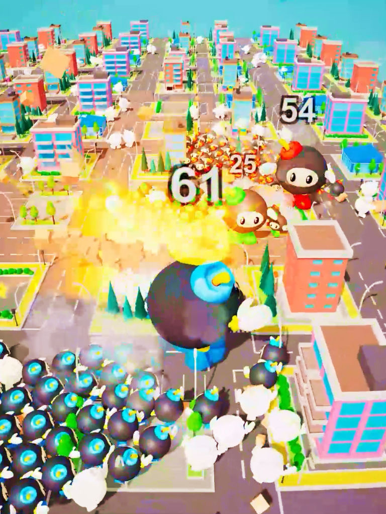 Screenshot of City Bomber 3D