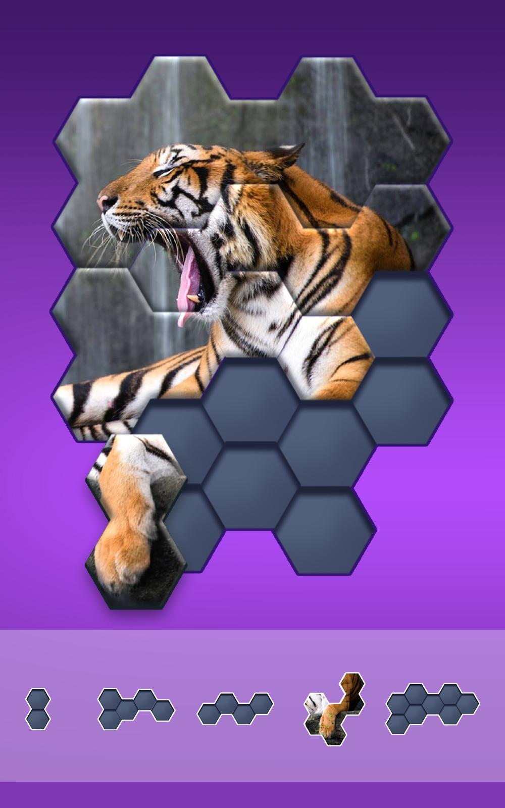 Hexa Jigsaw Puzzle ® Game Screenshot