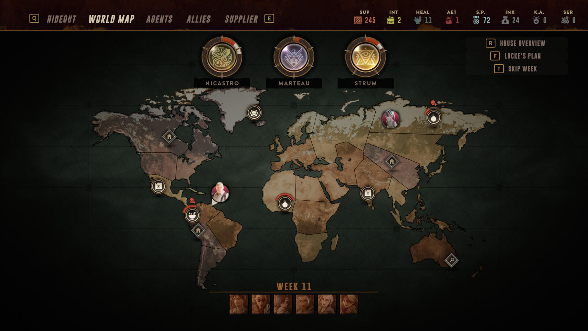 Screenshot of The Lamplighters League
