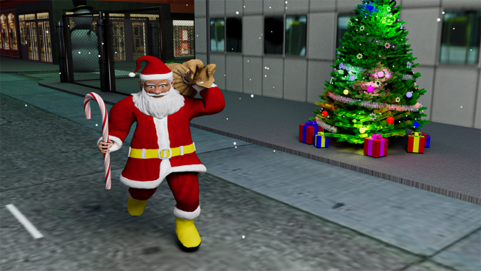 Cuplikan Layar Game Santa Claus Gift Delivery