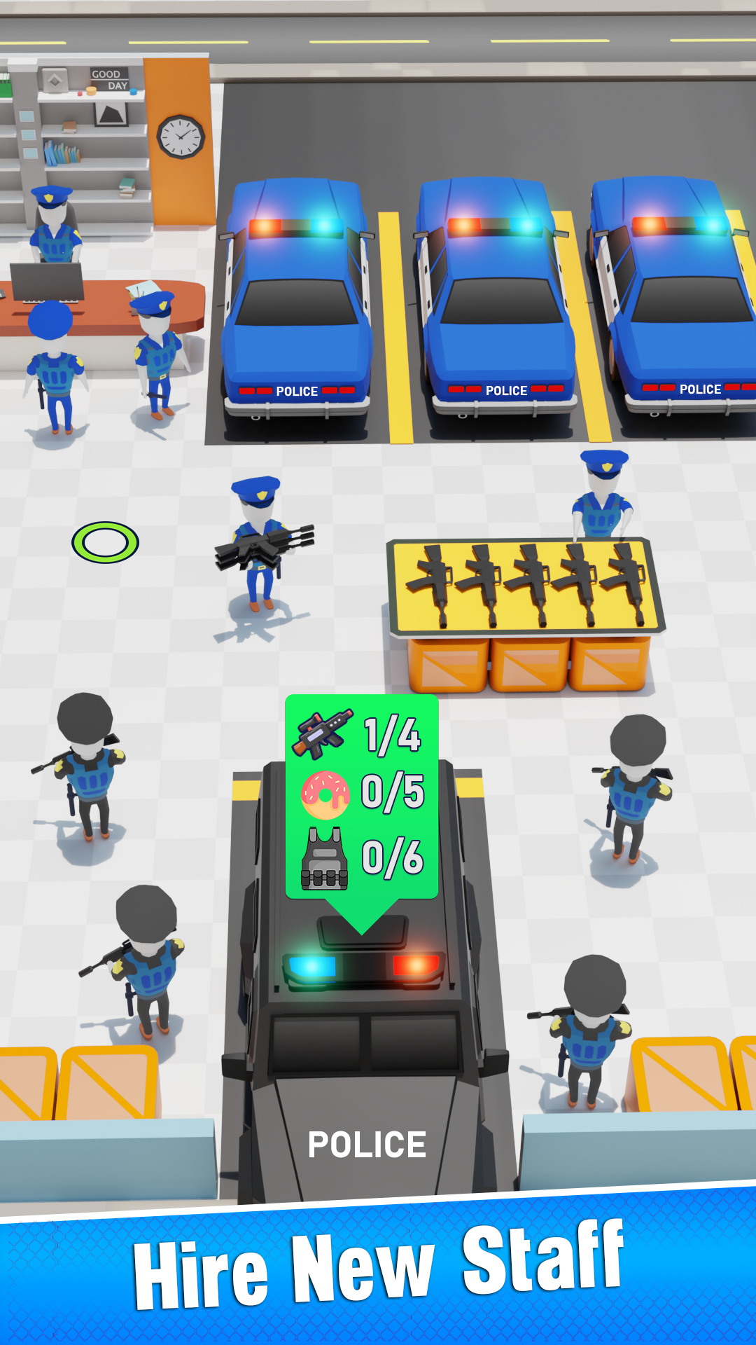 Screenshot of My Police Department: Cop Game