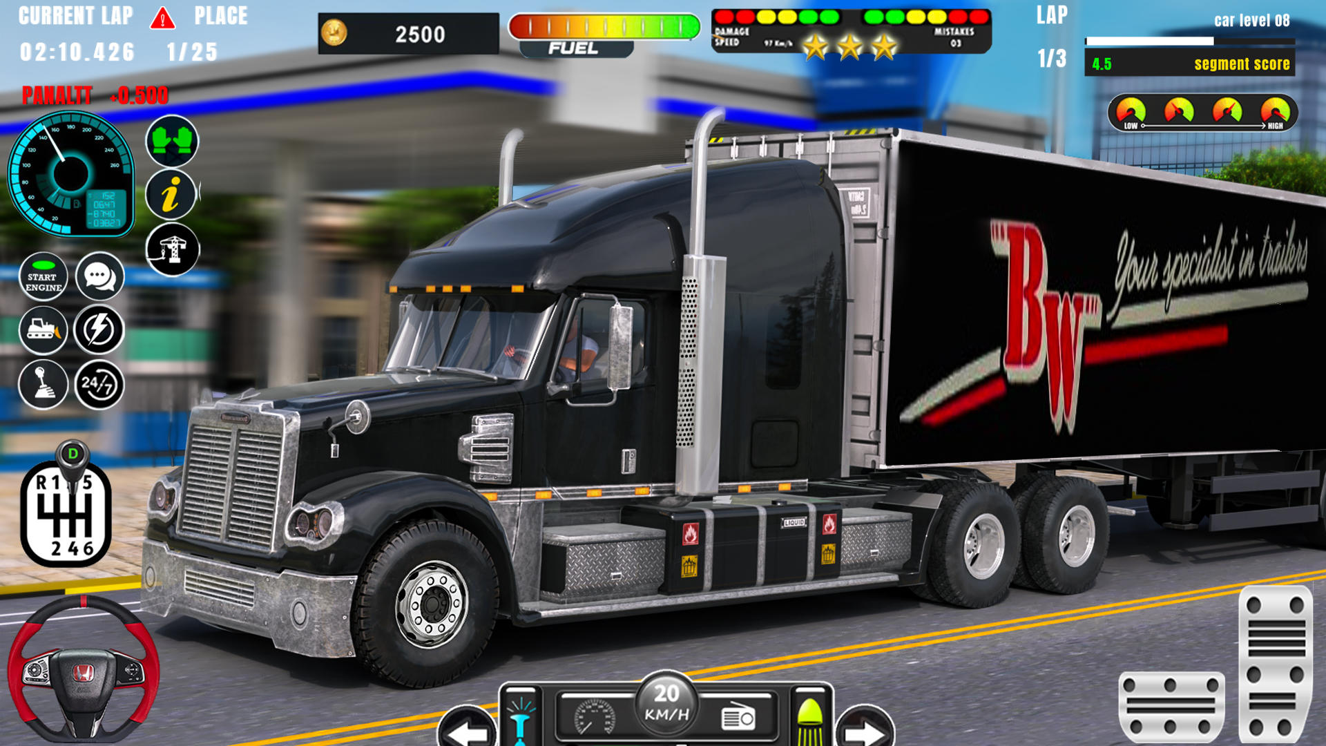 Highway Truck Simulator 2023 Game Screenshot