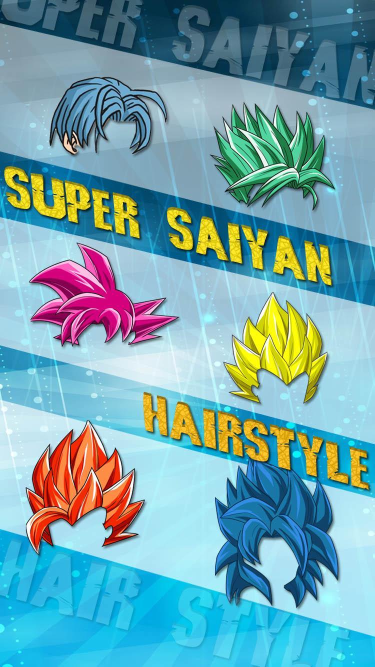 Super Saiyan Dress Up Game Game Screenshot