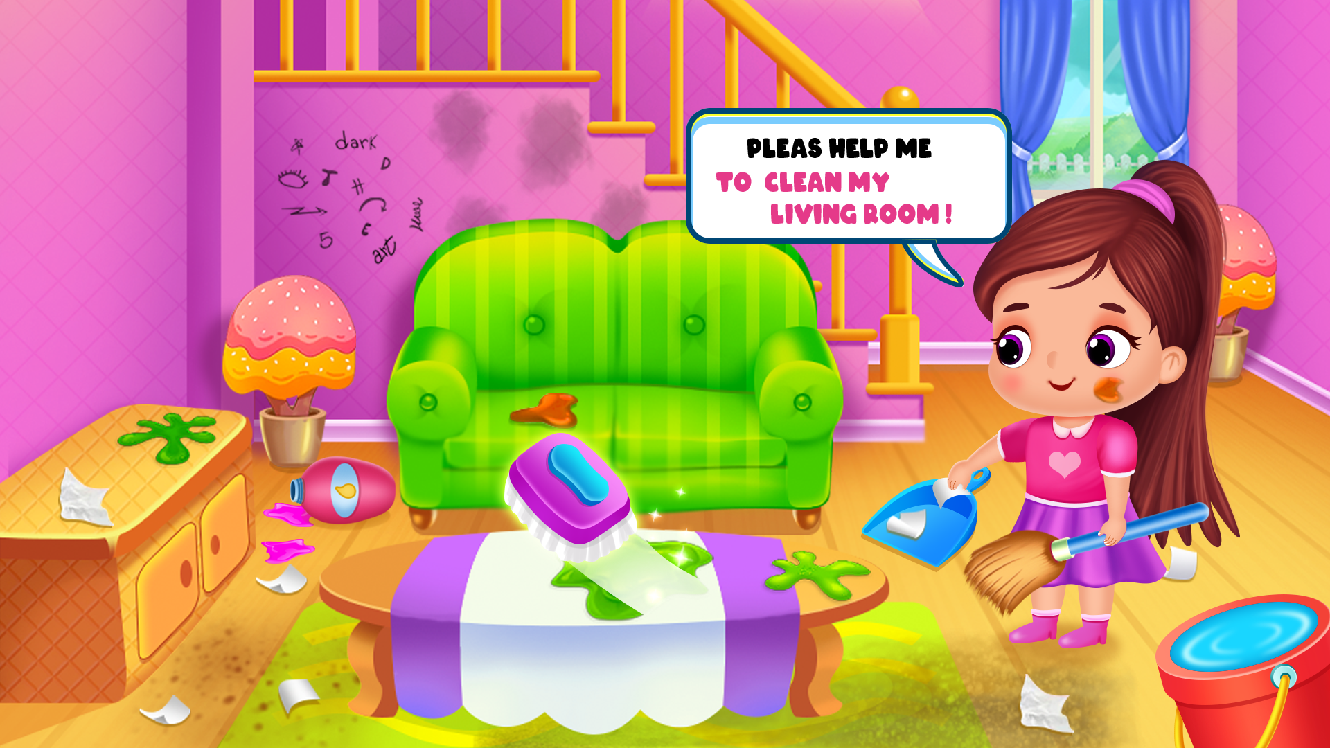 candy house cleaning for girls android iOS apk download for free-TapTap